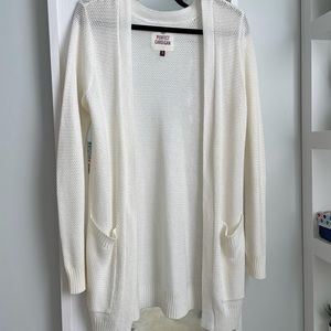 White cardigan (originally from Kohl’s)